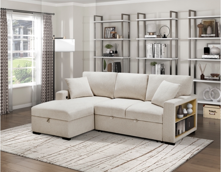  Pull-out Bed Sectional Chaise Set $1019.99+TX