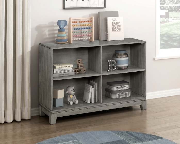 Gray finish Bookcase $319.99+TX