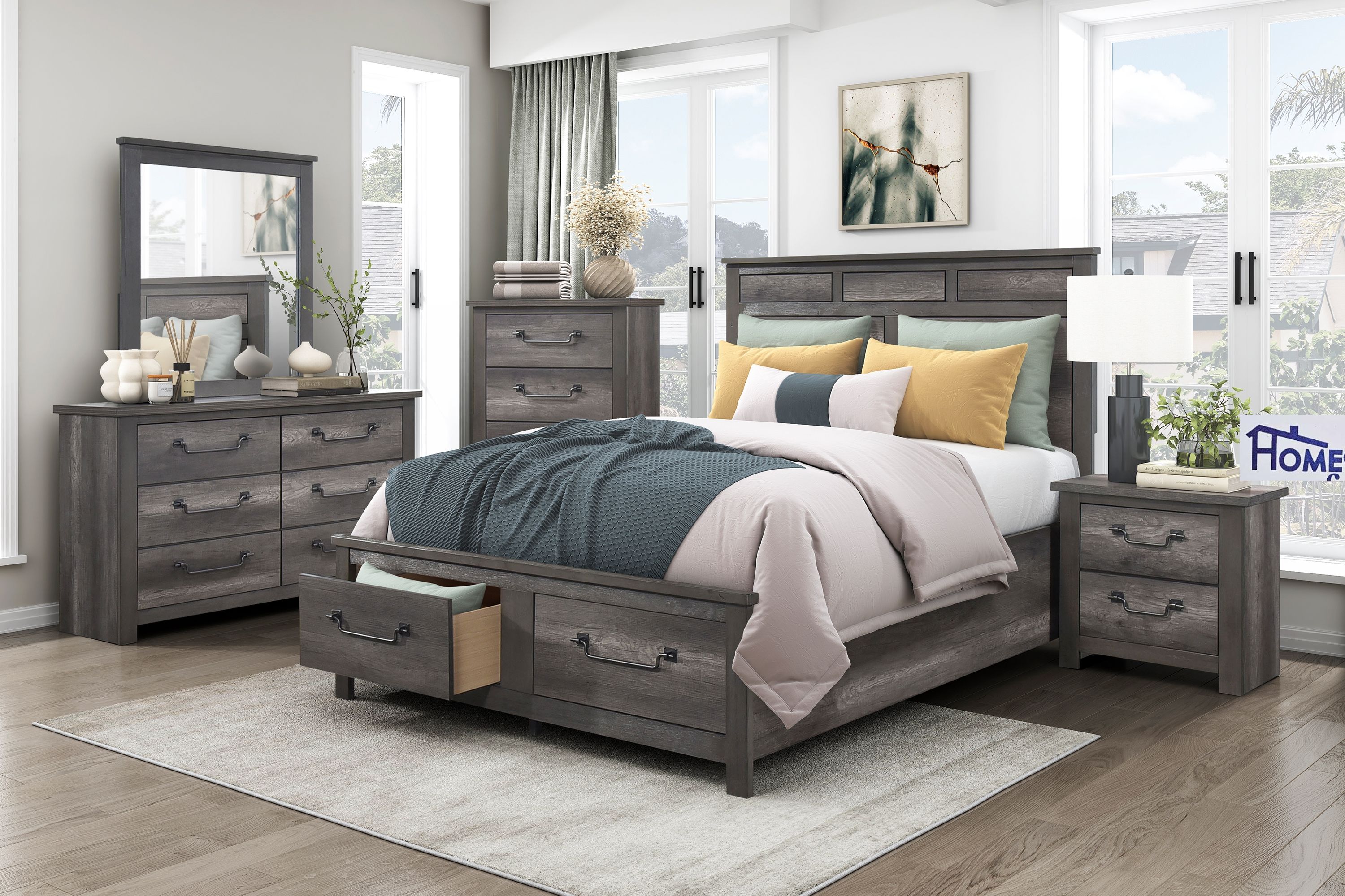 Rustic Gray Finish Q