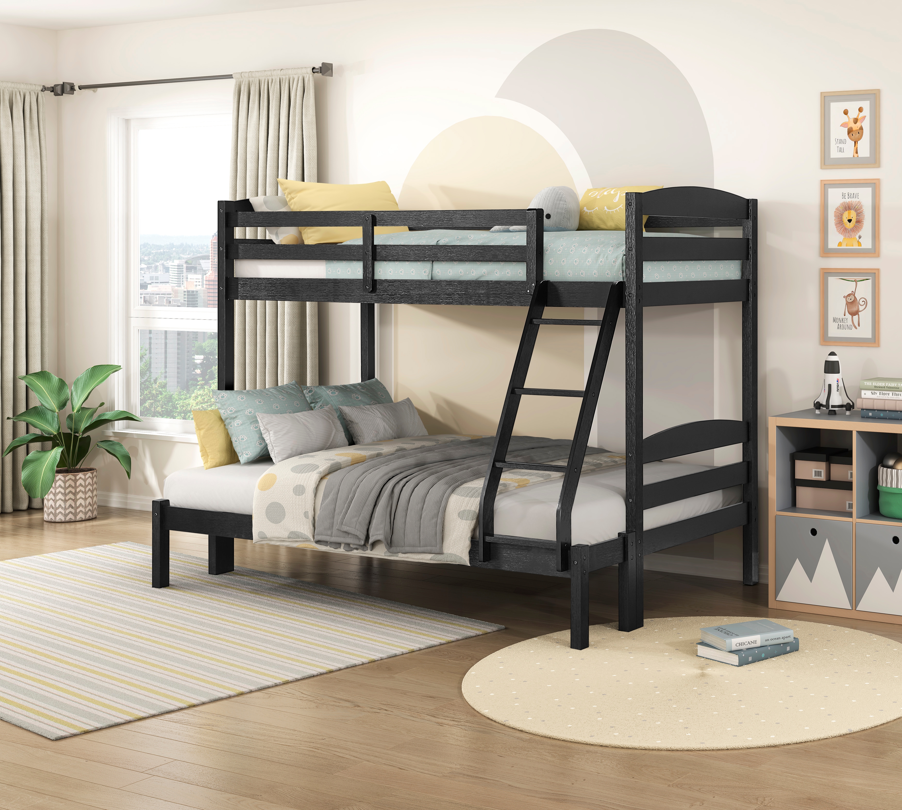 Twin/Full Bunk Bed