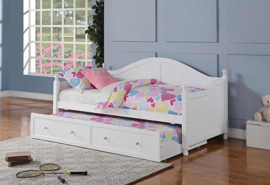 Wood Twin Daybed with Trundle White $719.99+TX