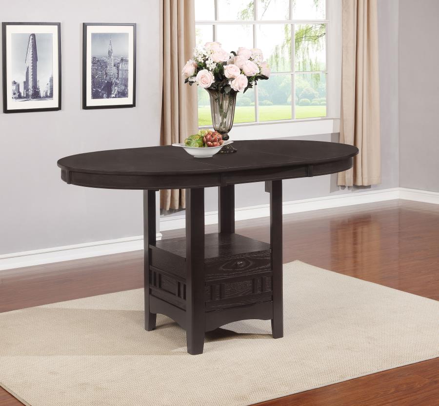 60-inch Extension Counter Dining Table Espresso $419.99+TX