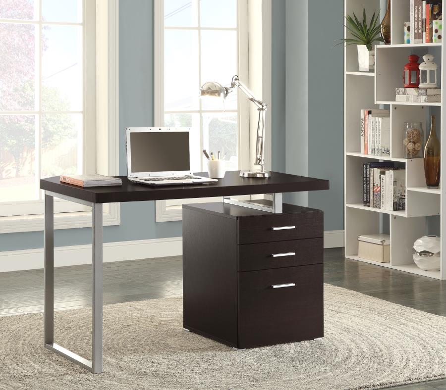 47-inch 3-drawer Office Computer Desk Cappuccino $269.99+TX