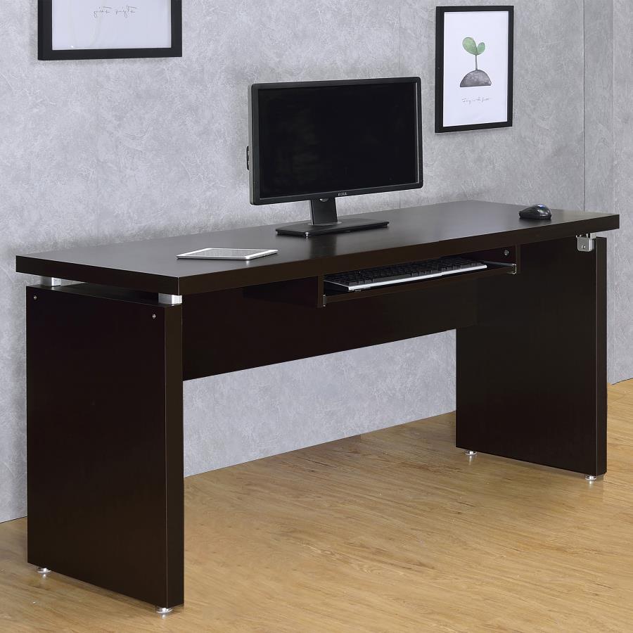 55-inch Computer Desk with Keyboard Drawer Cappuccino $219.99+TX