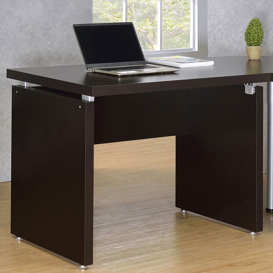 39-inch Engineered Wood Writing Desk Cappuccino $199.99+TX