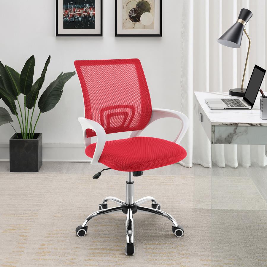 Adjustable Home Office Desk Chair Red $139.99+TX