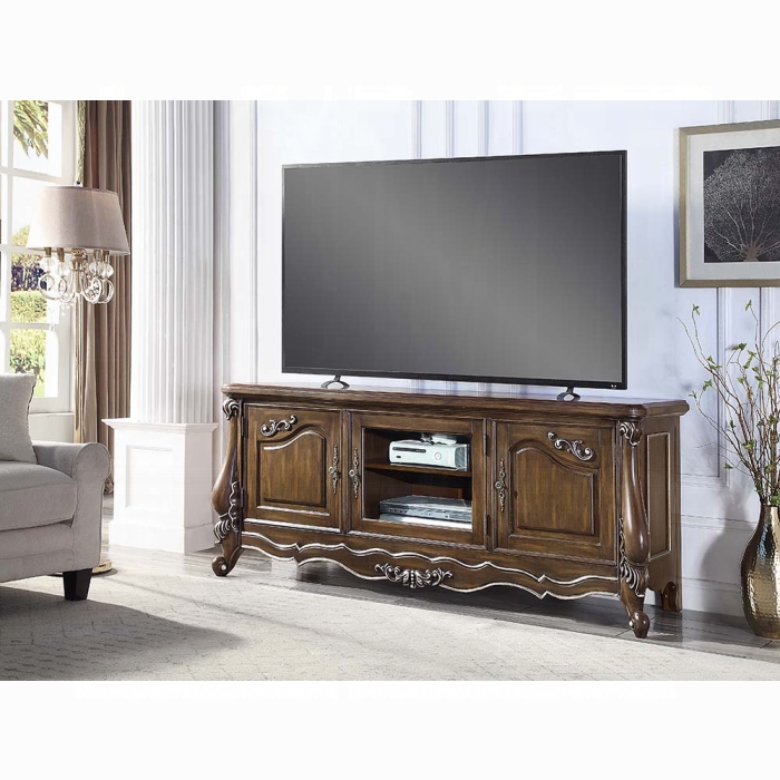 Antique Oak Finish Classic Design TV Stand $1689.99+TX