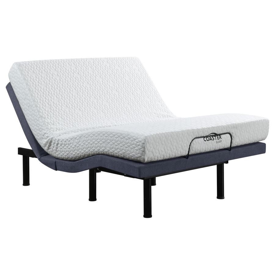 Twin Extra Long Adjustable Bed Base Grey and Black $959.99+TX