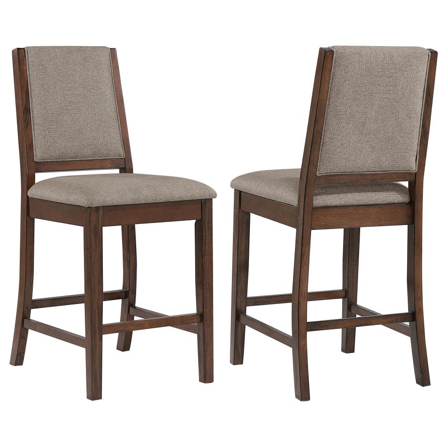 Upholstered Counter Chair Mango Oak (Set of 2) $259.99+TX(Set Of 2)