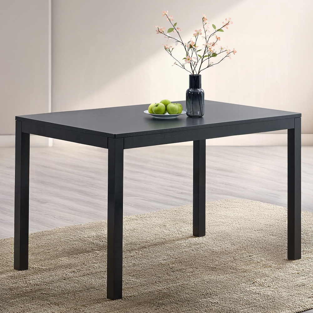 47-inch  Wood  Dining Table Black Finish $159.99+TX