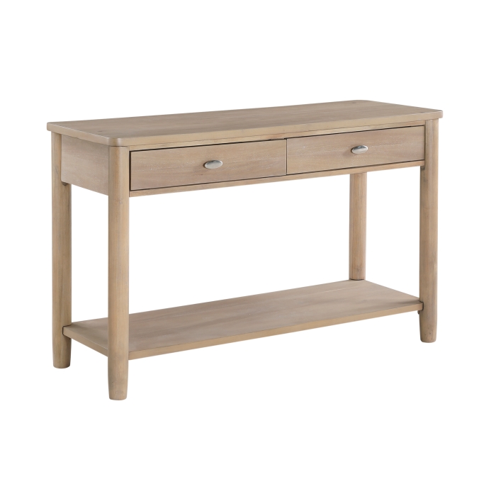 Sofa Table Wire-brushed power glaze natural finish $319.99+TX