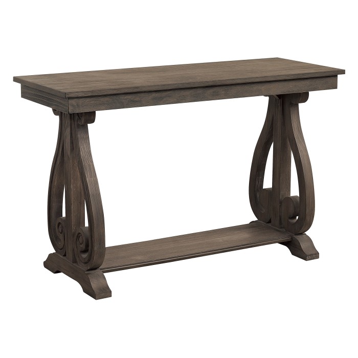 Sofa Table Distressed dark oak finish $339.99+TX