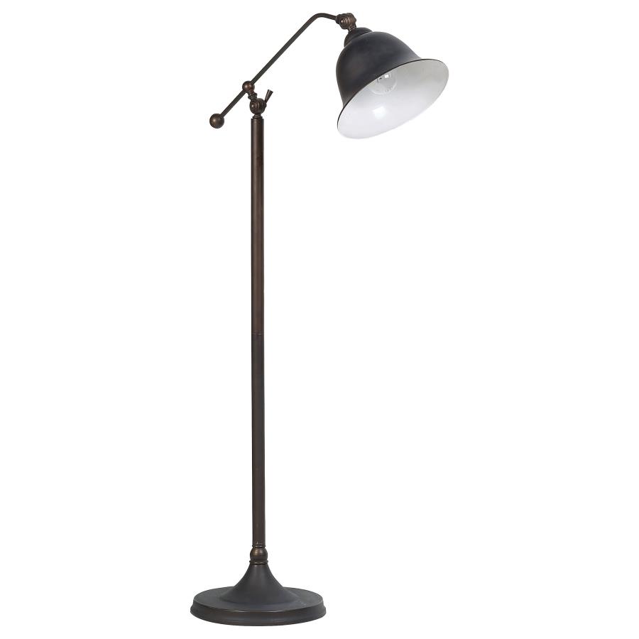 54-inch Bell Down Bridge Floor Lamp Dark Bronze $149.99+TX