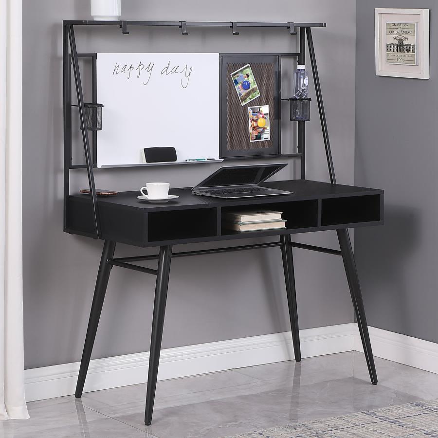 47-inch Writing Desk with Whiteboard and USB Black $459.99+TX