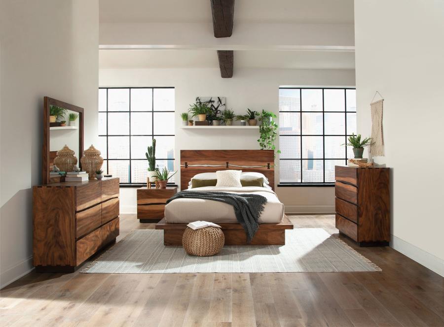 Wood Queen Panel Bed