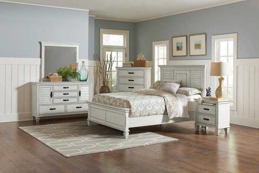 Wood Queen Panel Bed