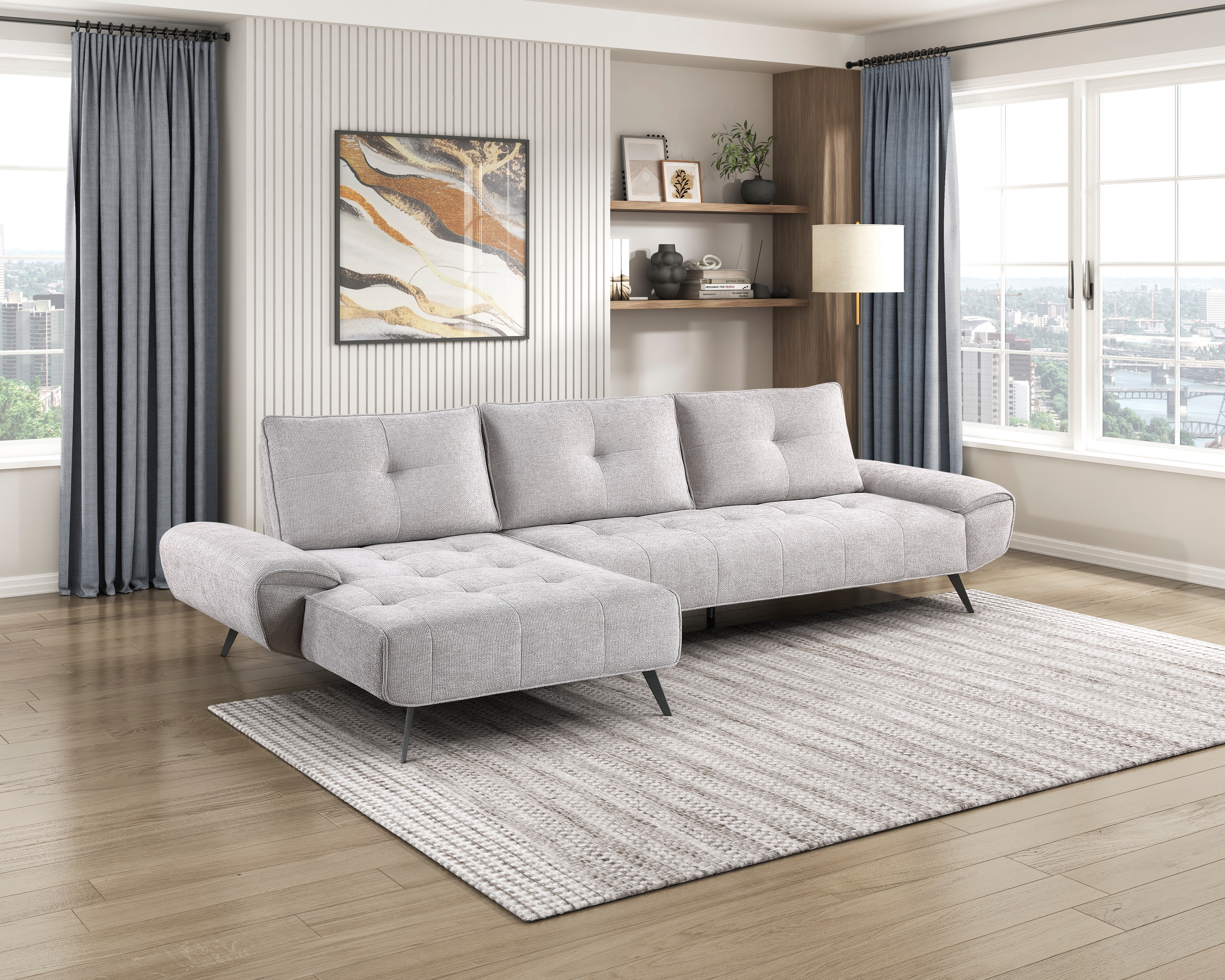 2-Piece Sectional wi