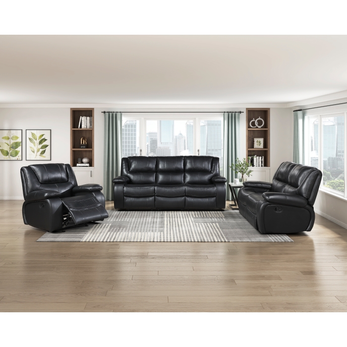 Leather Double Recli