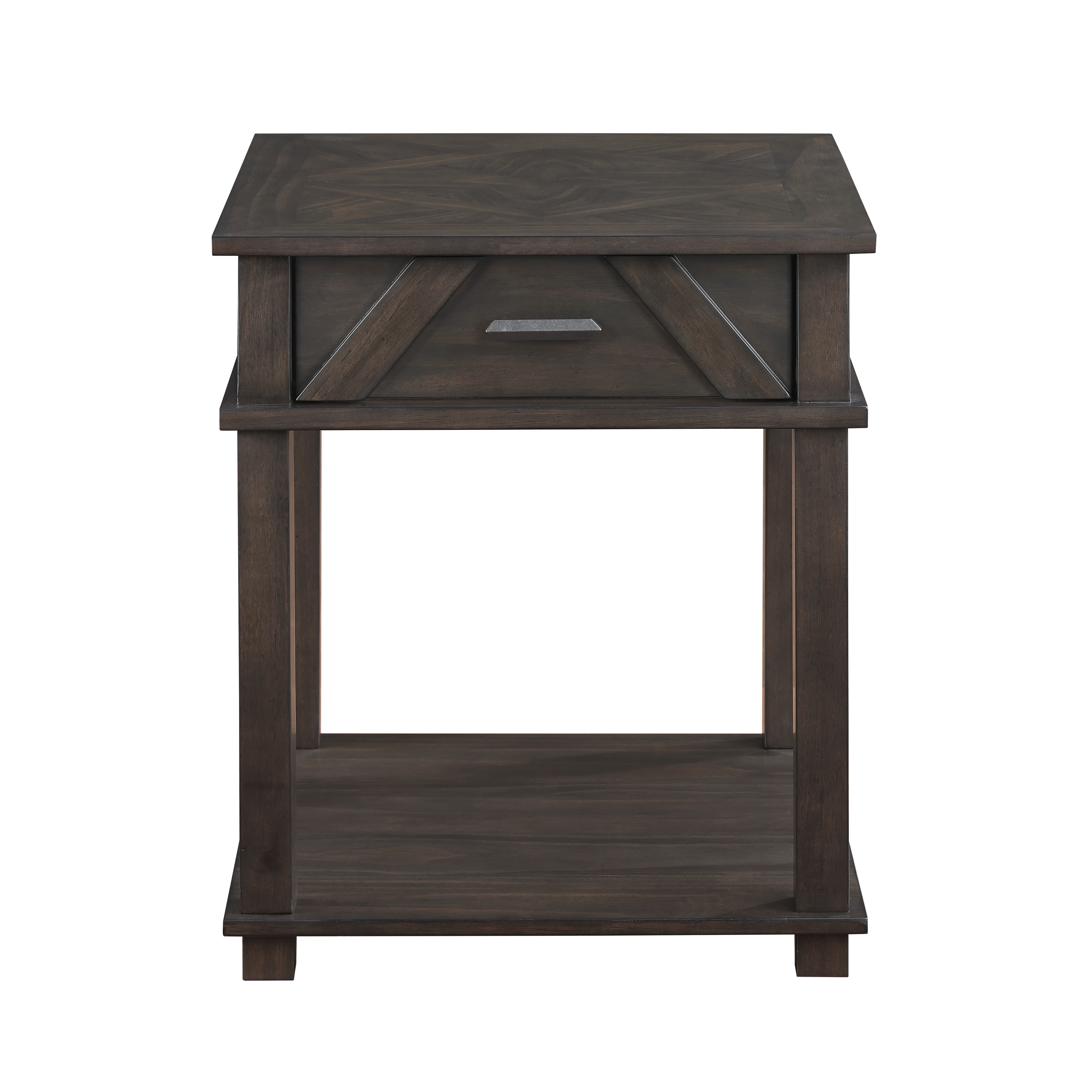 Brown Finish End Tab